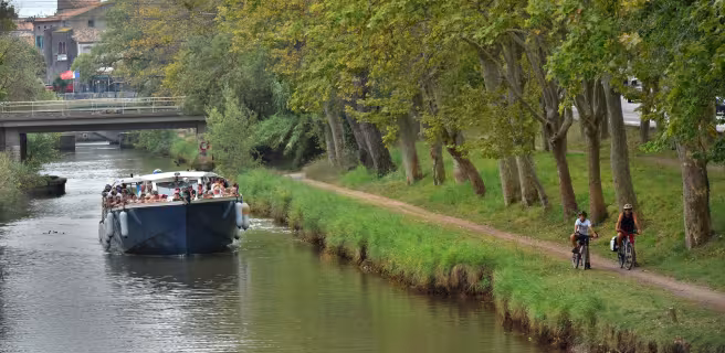 Le Canal du Midi à vélo : Béziers / Agde