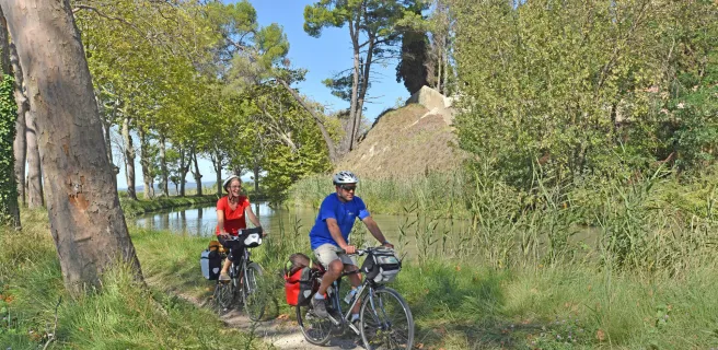 Le Canal du Midi à vélo : Capestang / Béziers
