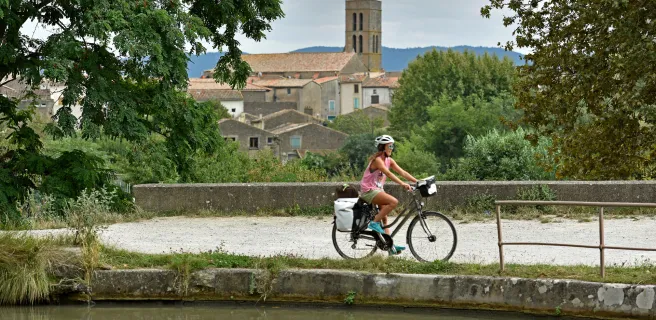 Le Canal du Midi à vélo : Carcassonne / Marseillette