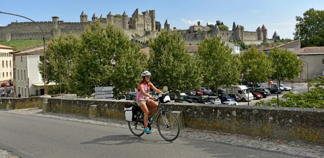 Le Canal du Midi à vélo : Bram / Carcassonne